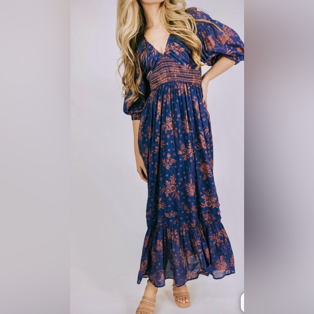 FREE PEOPLE - GOLDEN HOUR MAXI DRESS